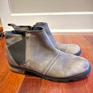 Sorel Women's Emilie Leather Ankle Boots